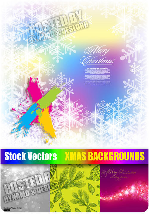 Xmas backgrounds - Stock Vector