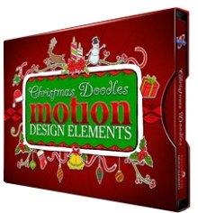 Christmas Doodles Motion Design Elements, Original