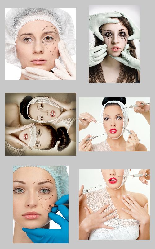 Shutterstock - Plastic Surgery Concept, 25xJPGs