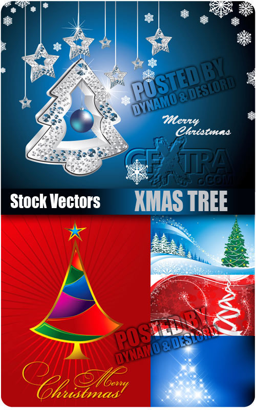 Xmas tree - Stock Vectors