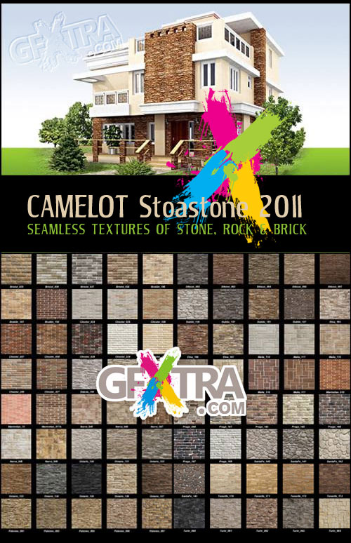 CAMELOT Stoastone 2011 - Seamless Textures of Stone, Rock & Brick