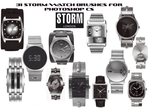 Storm Watch Brushes set