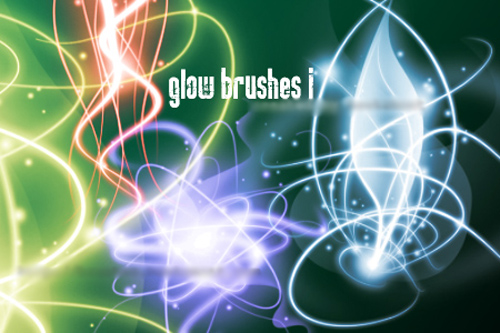 Glow Brushes set
