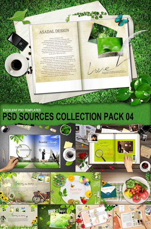 PSD Sources Collection pack 04