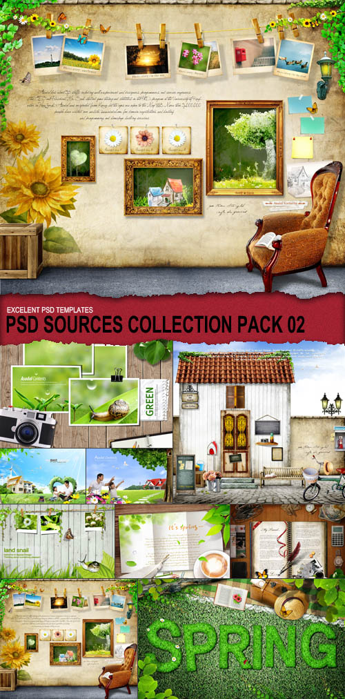 PSD Sources Collection pack 02