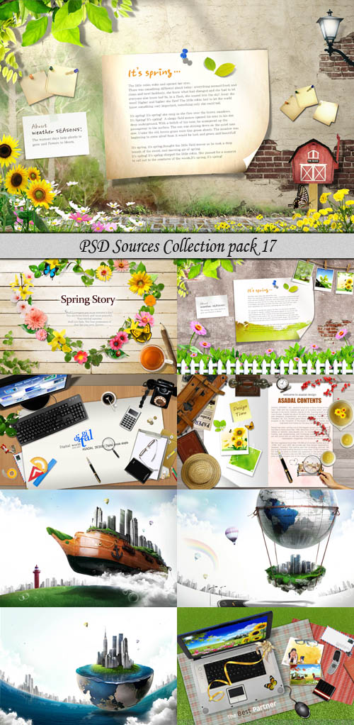 PSD Sources Collection pack 17