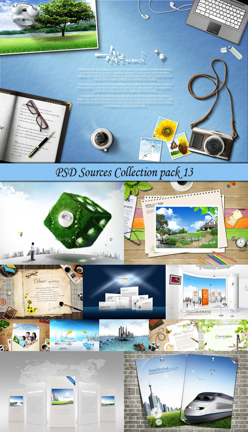 PSD Sources Collection pack 13