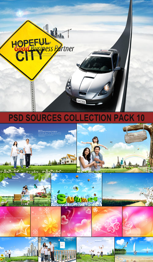 PSD Sources Collection pack 10