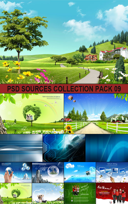 PSD Sources Collection pack 09