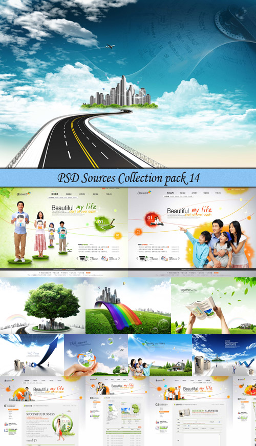 PSD Sources Collection pack 14