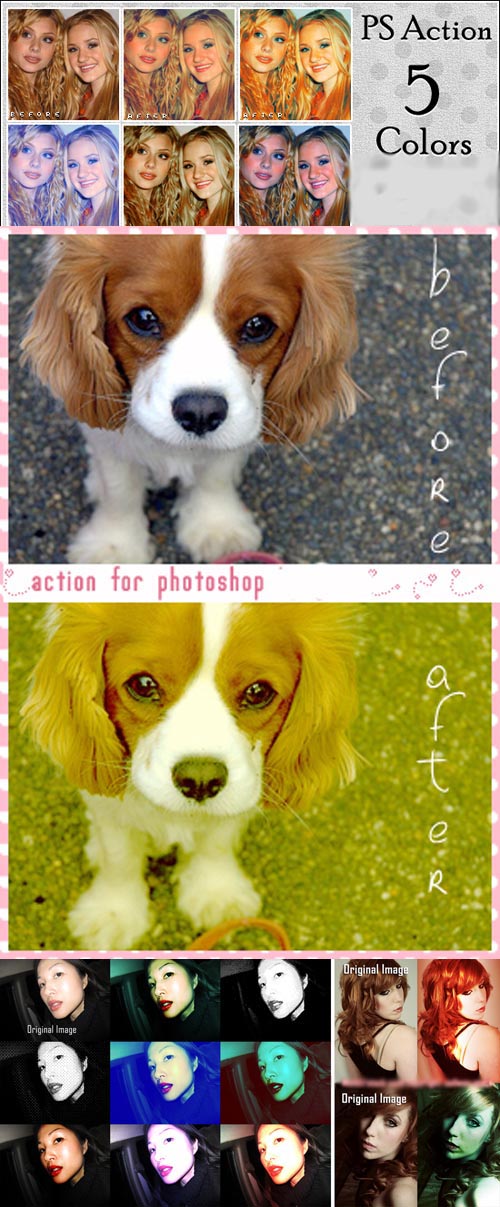 Photoshop Action pack 195