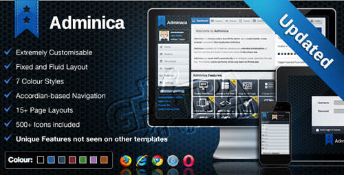 Adminica, The Professional Admin Template - ThemeForest