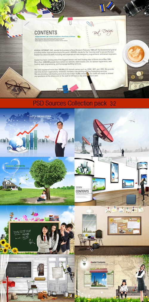 PSD Sources Collection pack 32