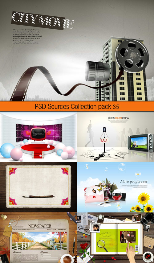PSD Sources Collection pack 35