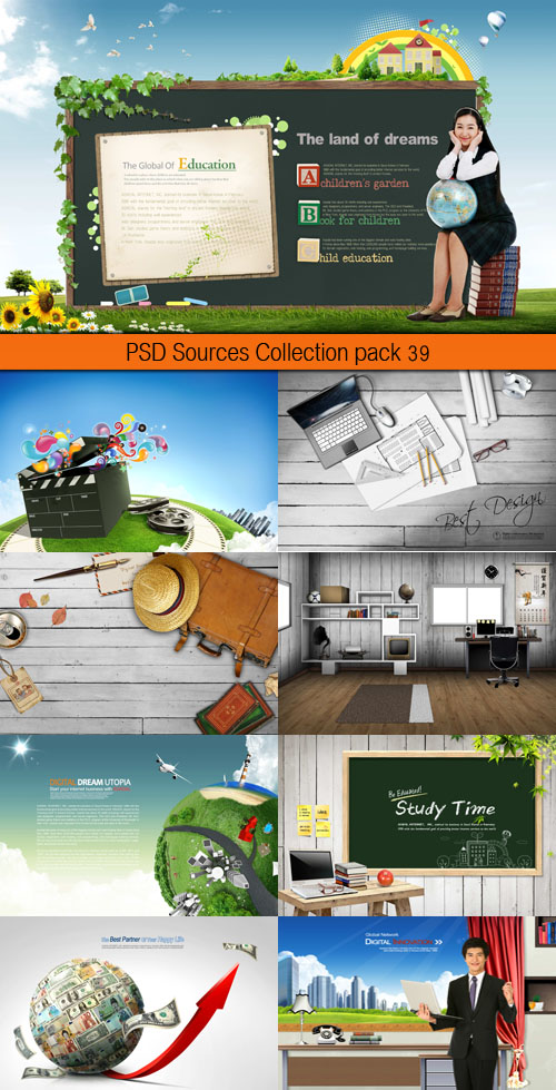 PSD Sources Collection pack 39