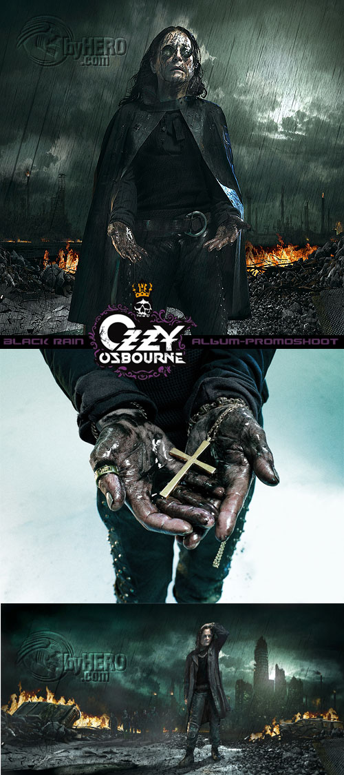 Ozzy Osbourne - Black Rain Album Promoshoot 2007 by Joseph Cultice
