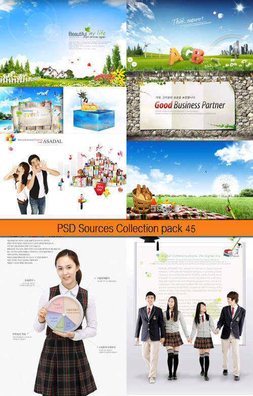 PSD Sources Collection pack 45