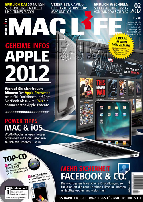 Mac Life Magazin Februar No.02 2012