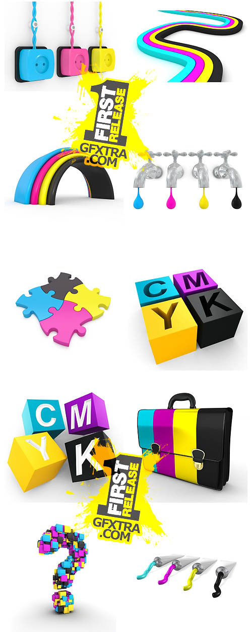 Shutterstock - 50 UHQ photos & EPS - CMYK objects Shutterstock - 50 UHQ photos & EPS - CMYK objects