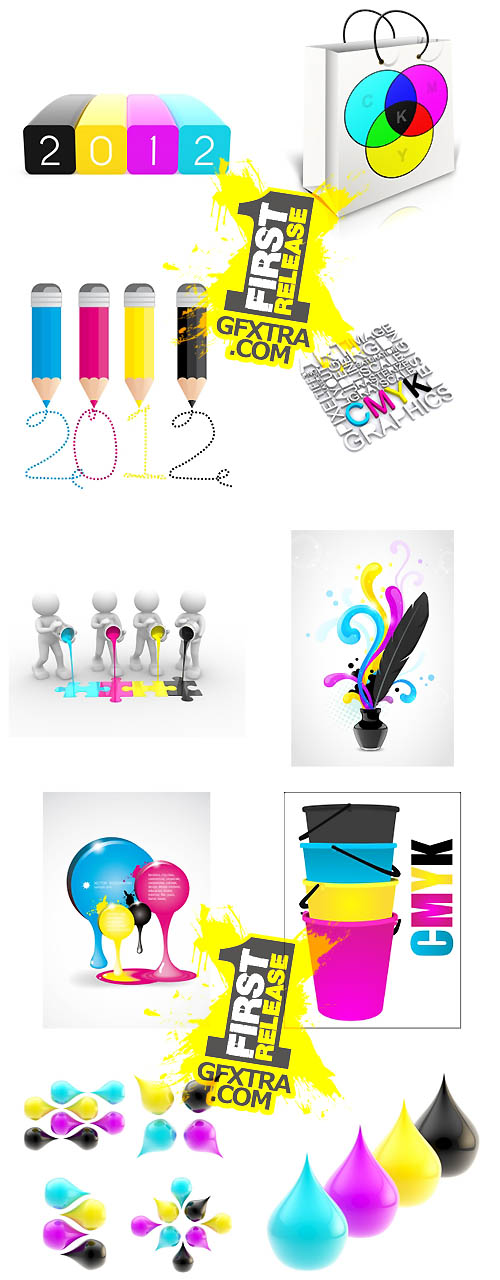 Shutterstock - 50 UHQ photos & EPS - CMYK objects Shutterstock - 50 UHQ photos & EPS - CMYK objects