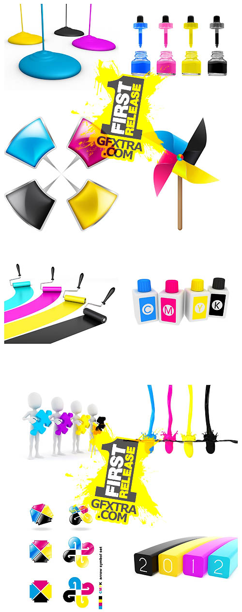 Shutterstock - 50 UHQ photos & EPS - CMYK objects Shutterstock - 50 UHQ photos & EPS - CMYK objects