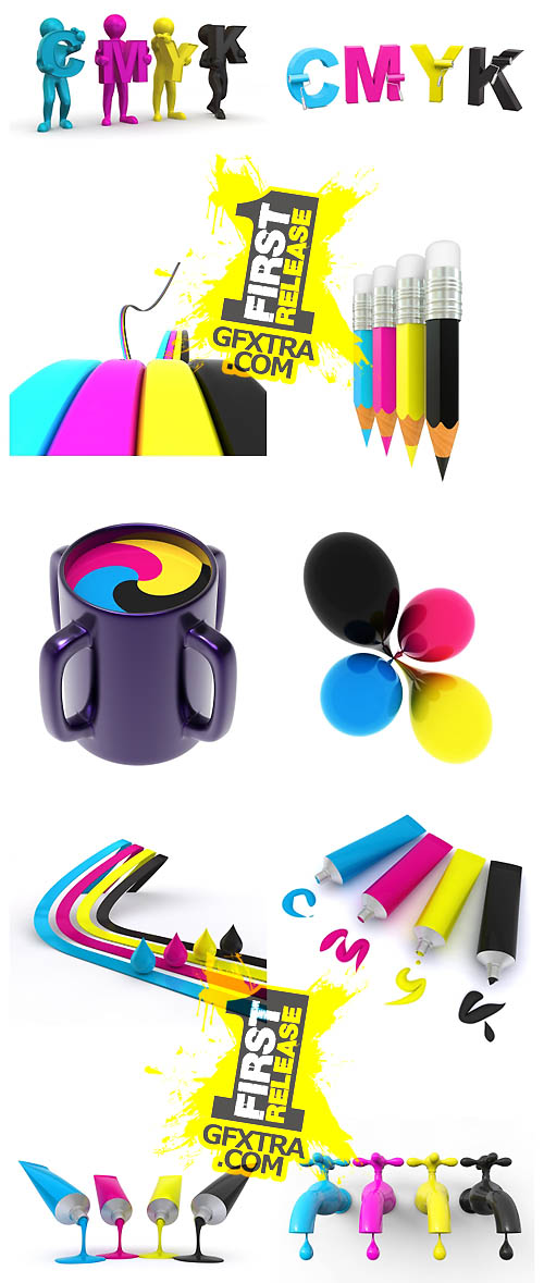 Shutterstock - 50 UHQ photos & EPS - CMYK objects Shutterstock - 50 UHQ photos & EPS - CMYK objects