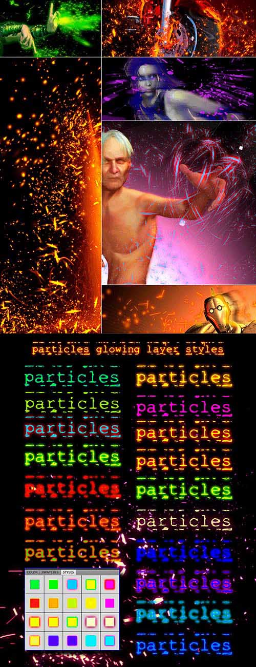 Particles Brushes Set