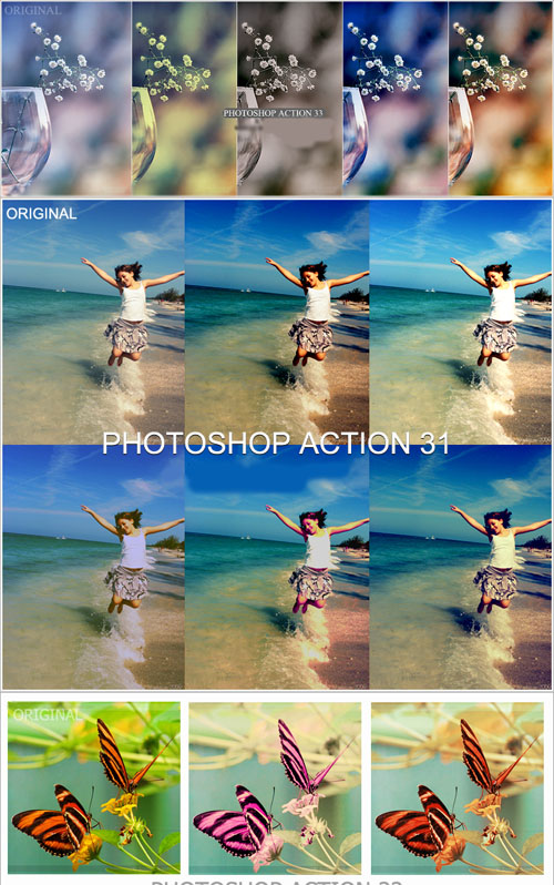 Photoshop Action pack 204
