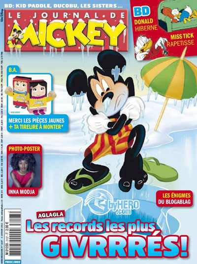 Le Journal de Mickey N° 3107 du 4 au 10 Janvier 2012