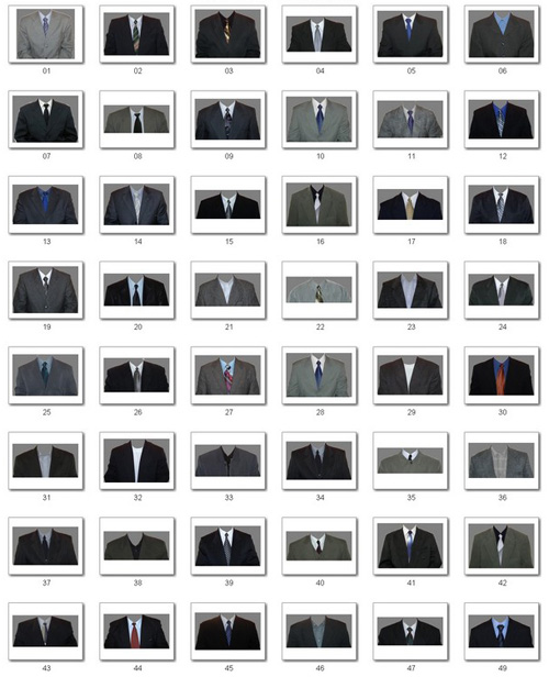 Men's Business Suits for documents