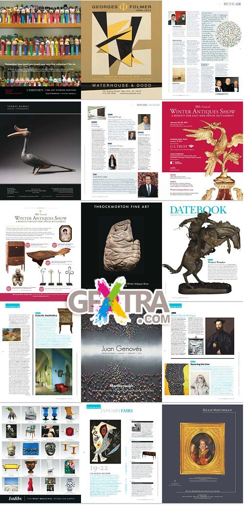 Art + Auction Magazine January 2012