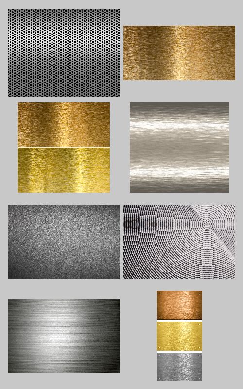 Metallic Textures and Backgrounds, 25xJPGs