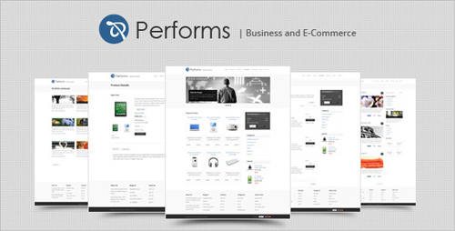 ThemeForest - Performs - Business and Ecommerce HTML Template - Rip