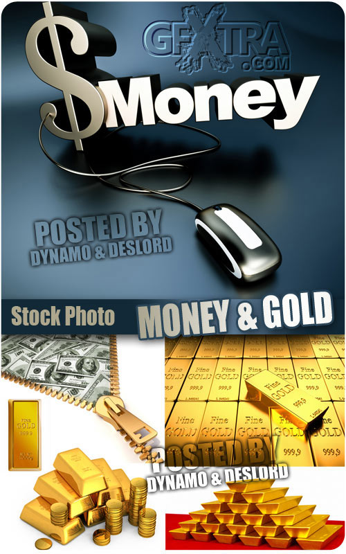 Money & Gold - UHQ Stock Photo