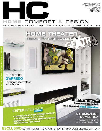 HC - Home Comfort Design N.40 - Gennaio/Febbraio 2011