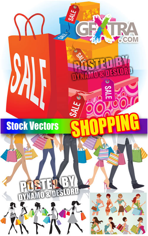 Shopping - Stock Vectors