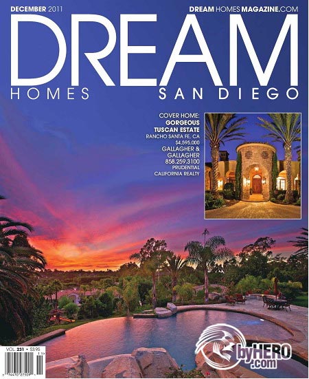 Dream Homes San Diego Magazine December 2011