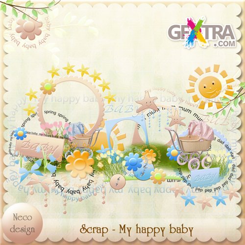 Scrap - My happy baby