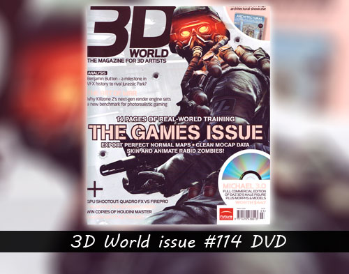 3D World 114 DVD