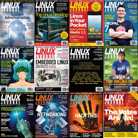 Linux Journal USA Magazine - 2011 Full Year Issues Collection