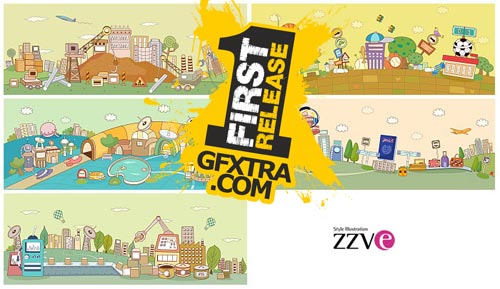 ZZVe 050 Line Art 05 EPS