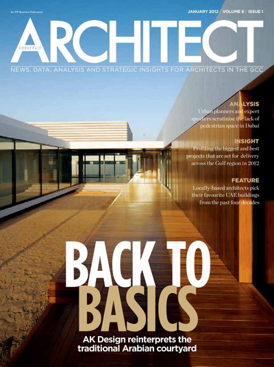 Middle East Architect Magazine January 2012