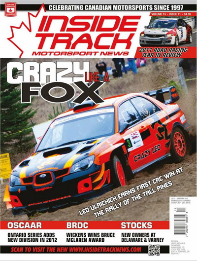 Inside Track Motorsport News Canada - January 2012