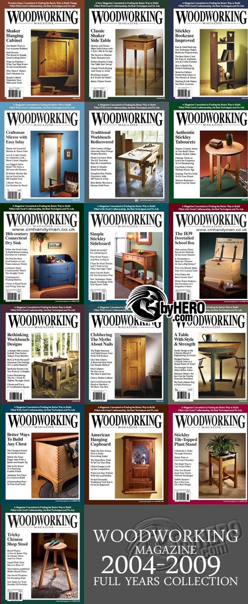 Woodworking Magazine №1-16 (2004-2009 Full Years Collection)
