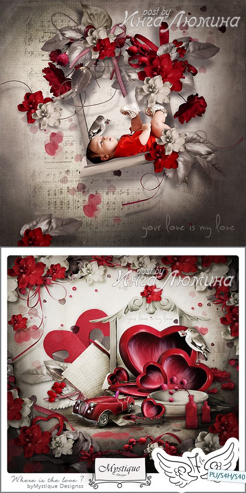 Scrap kit  Where is the Love?