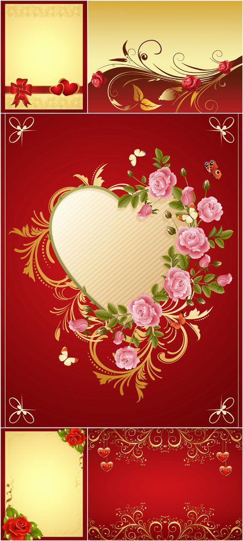 Romantic Backgrounds 2012 - Love Valentines Day