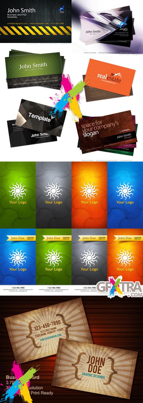 New collection of business cards 2012 pack 2
