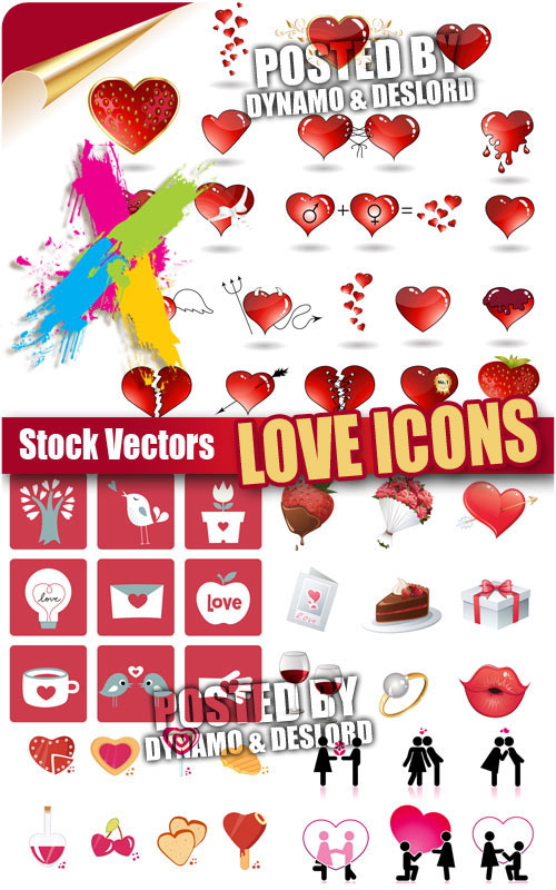 Love icon - Stock Vectors