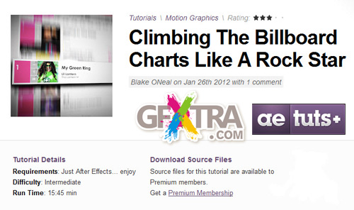 AETuts+ Climbing The Billboard Charts Like A Rock Star