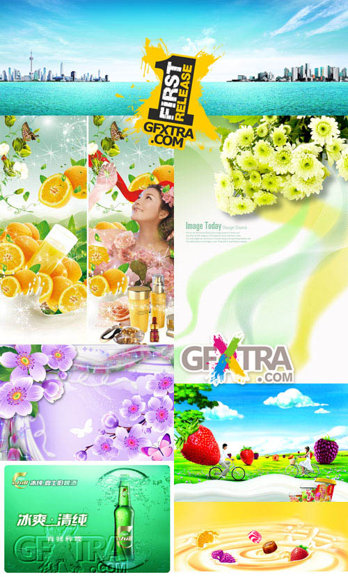The spring collection source for Photoshop